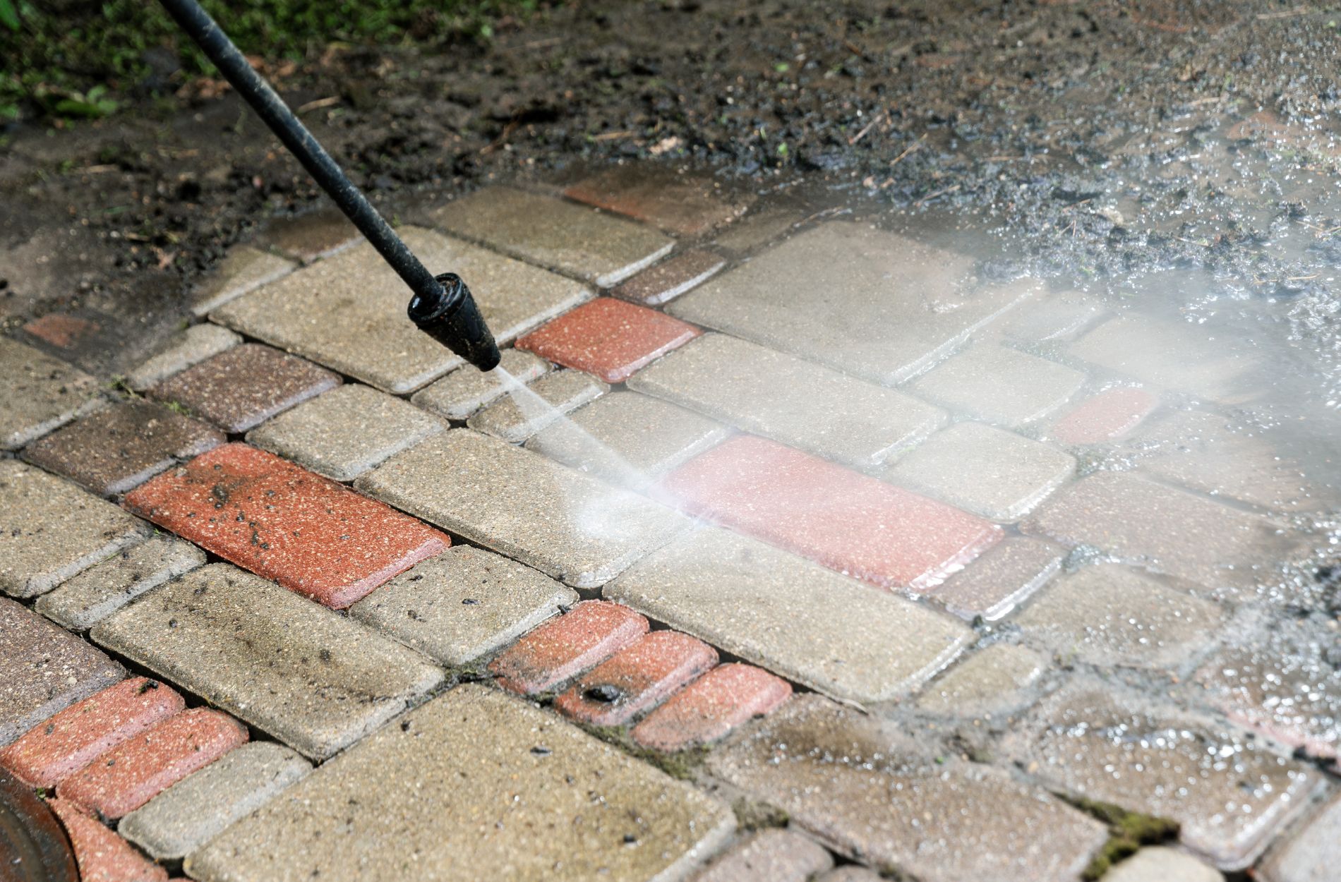 pressure washing