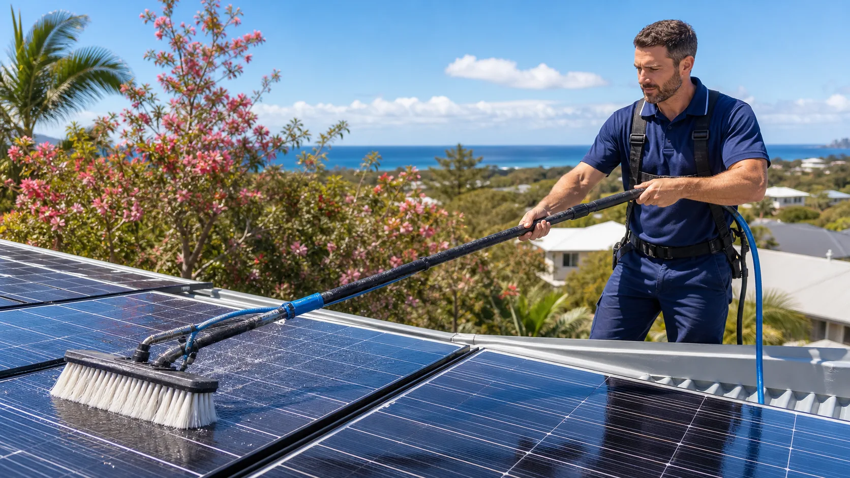Home 24 Why Cleaning Solar Panels in Sunshine Coast Is Key in Spring